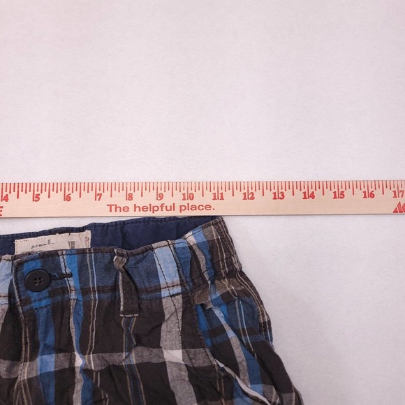 Urban Pipeline Medium Wash Button Zip Cargo Shorts Youth Boys Size 14 Blue - Picture 6 of 8